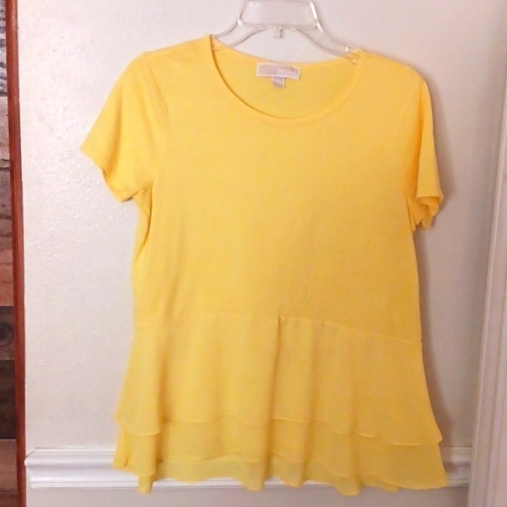 Michael Kors Yellow Top